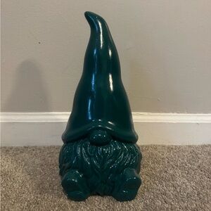 GardenHD Outdoors Ceramic Gnome - Green